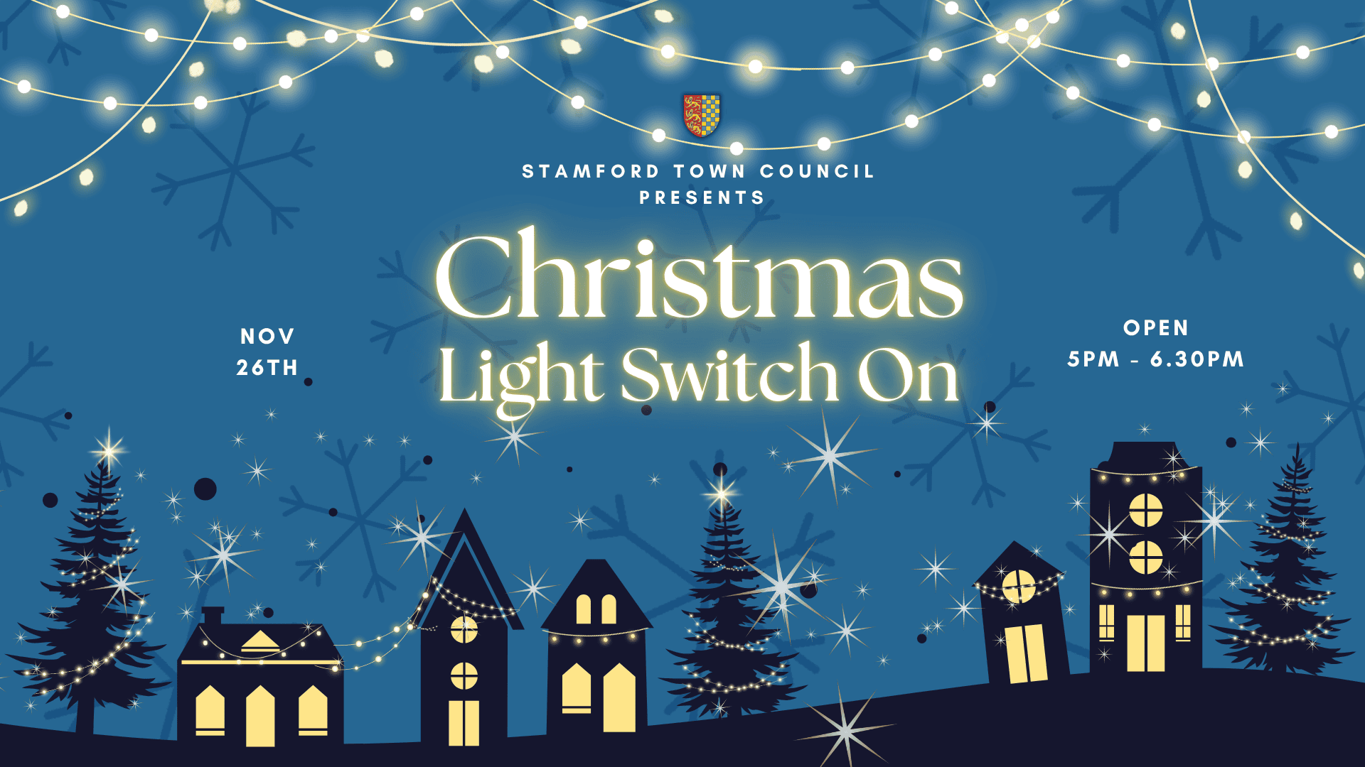 Christmas Lights Switch On Presentation